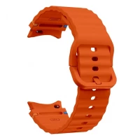 Ремінець Silicone band, силіконовий, Samsung Galaxy Watch Ultra 7/8 — Orange Ремінець Silicone band, силіконовий, Samsung Galaxy Watch Ultra 7/8 — Orange