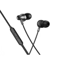 3.5mm Earphones With Mic — Hoco M119 — Black