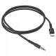 Кабель Aux to USB C (1m) — Hoco UPA17 Digital Audio Conversion — Black Кабель Aux to USB C (1m) — Hoco UPA17 Digital Audio Conversion — Black