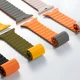 Ремінець Wiwu Wi-WB001 Apple Watch 42 44 45 49 mm — Starlight & Orange