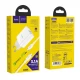 Home Charger 20W PD QC3.0 C to C Cable (1m) Hoco C80A — White