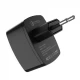 Home Charger | 18W | QC3.0 | USB C Cable (1m) — Hoco C70A — Black