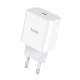 Home Charger 30W PD C to Lightning Cable (1m) Hoco C76A Pro — White