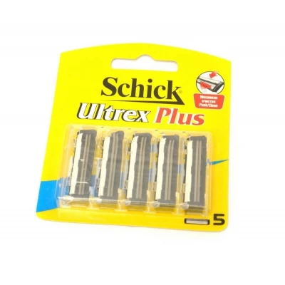 Картридж для бритвы мужской "Schick" Ultrex Plus 5 шт