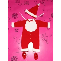 Комплект детский Новогодний 356 (футер флис) Размеры 20-24, Артикул: 0162