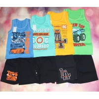 Детский летний костюм Илья (кулир) Размеры 28-34, Артикул: 1307