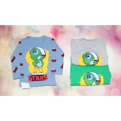 Детский реглан Бравл Старс (фулликра) Размеры 28-34, Артикул: 1855