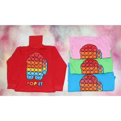 Детская водолазка ПопИт (начес) Размеры 28-34, Артикул: 1162