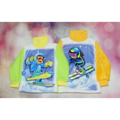 Водолазка детская 2019 (махра) Размеры 26-34, Артикул: 1196