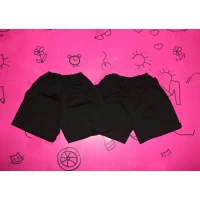 Шорты черные садик (кулир) Размеры 30-34, Артикул: 0258