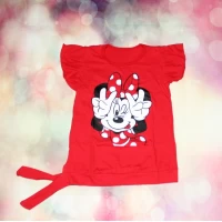 Детская туника № 51 Минни (кулир) Размеры 28-36, Артикул: 1987