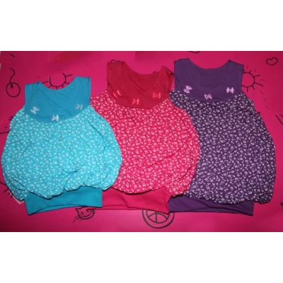 Платье для девочек Цветочек (кулир) Размеры 28-32, Артикул: 0441