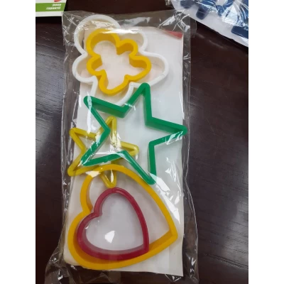 Набор вырубок для печенья и пряников из 6 шт Набор вырубок для печенья и пряников из 6 шт