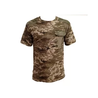 Футболка карман светлый пиксель, размеры 40-64