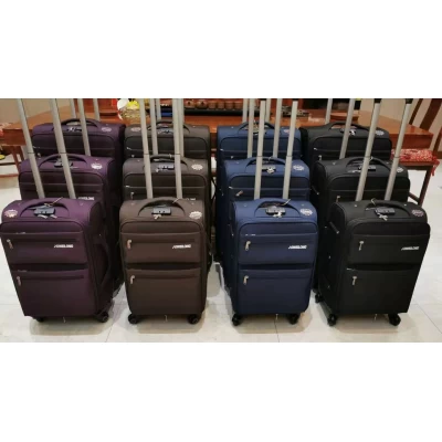 Комплект из 3 чемоданов, Модель 1910 Премиум класс , змейка ,"антивор"