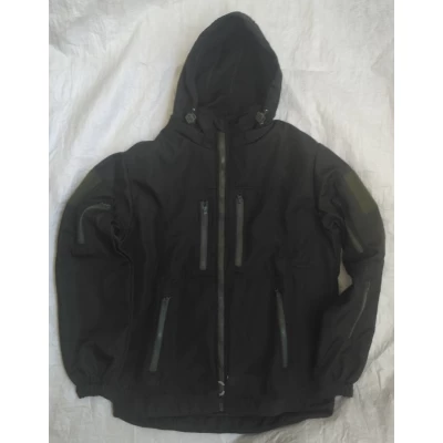 Куртка штормовая флис-дюспо Олива, размеры 58-60