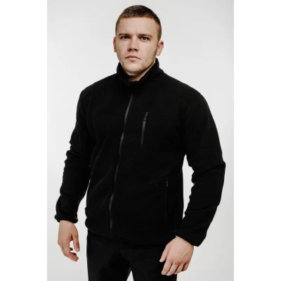 Кофта флис Ultimatum Strong Черная, размеры 46-56