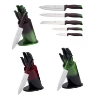 Ножей Набор 6 Предметов С Подставкой Edenberg EB-11022