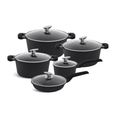 Набор Кухонной посуды 10 Предметов-Литой Алюминий Edenberg EB-5650