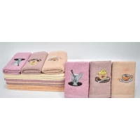 Полотенце для кухни 35x65 махра Coffee