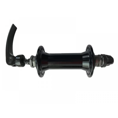 Втулка алюминиевая передняя под эксцентрик на промподшипнике ( V-Brake) Black 36H