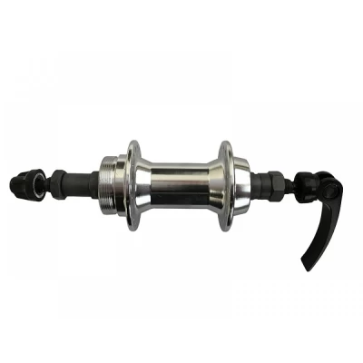 Втулка алюминиевая задняя под эксцентрик на промподшипнике ( V-Brake) Silver 36H