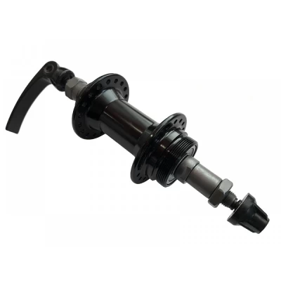 Втулка алюминиевая задняя под эксцентрик на промподшипнике ( V-Brake) Black 36H