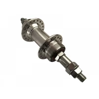 Втулка алюминиевая задняя на промподшипнике ( V-Brake) Silver 36H