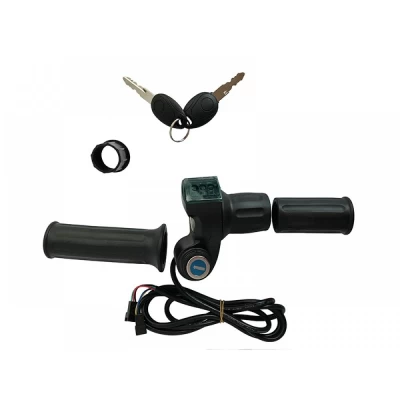 Ручка газа с вольтметром для электровелосипеда