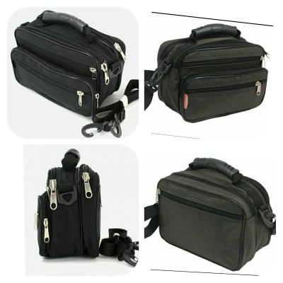 Сумка Wallaby 21231 Крупная молния 6 отделов. Жатка. 23x17x13 см