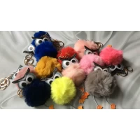 Брелок мех, мудрая сова