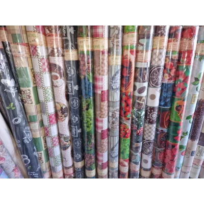 Клеенка в рулоне ПВХ 25м Клеенка в рулоне ПВХ 25м