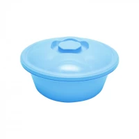 КРУГЛАЯ ЦВЕТНАЯ МИСКА С КРЫШКОЙ (V 7 Л)