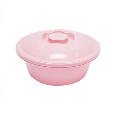 КРУГЛАЯ ЦВЕТНАЯ МИСКА С КРЫШКОЙ (V 14 Л)