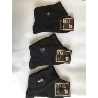 Носки СТИЛЬ ликра хлопок махра мужская 42-45 ( 27-29 ). Цвет: чёрный.