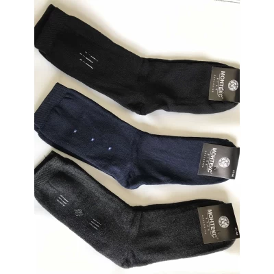 Носки MONTEKS ликра хлопок махра мужская 41-44 . Цвет : ассорти