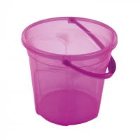 ПРОЗРАЧНОЕ ВЕДРО БЕЗ КРЫШКИ (V 15 Л)