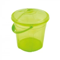 ПРОЗРАЧНОЕ ВЕДРО С КРЫШКОЙ (V 15 Л)