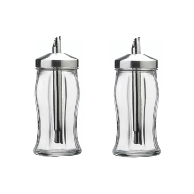 Емкость для сахара 240 мл с метал. крышкой (BLACK&WHITE) Pasabahce Турция Емкость для сахара 240 мл с метал. крышкой (BLACK&WHITE) Pasabahce Турция