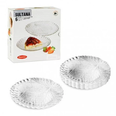 Тарелка десертная 195 мм (SULTANA) Pasabahce Турция (6шт в наборе)