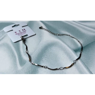 Браслет серебро, нежность, 21 см Браслет серебро, нежность, 21 см