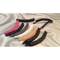 Заколка банан, каучук, 12 см