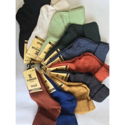 Носки KARDESHLER Ангора женские подворот 35-40. Цвет : ассорти. Производство Турция