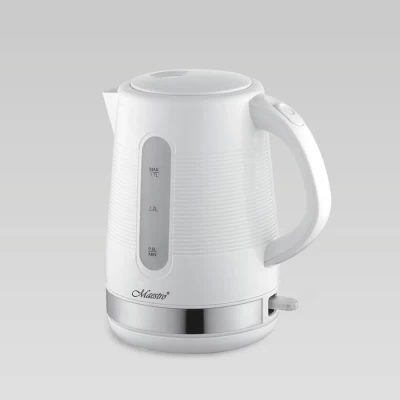 Электрический чайник 1,7л MR-035 Черный и Белый