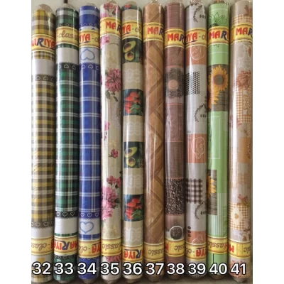 Клеенка в рулоне Китай Mariya Желтый 25 м