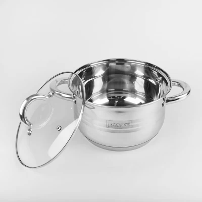 Кастрюля с крышкой Maestro MR-3513-26 на 8,2л