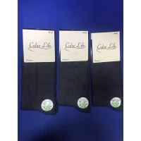 Носки CALZE LIFE бамбук ликра мужская 41-44 . Цвет : темно серый Турция