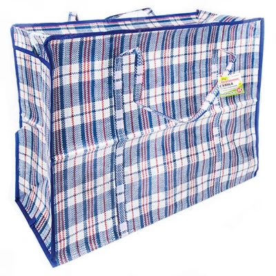 КЛЕТЧАТАЯ ХОЗЯЙСТВЕННАЯ СУМКА №1 (40Х35Х20СМ) КЛЕТЧАТАЯ ХОЗЯЙСТВЕННАЯ СУМКА №1 (40Х35Х20СМ)