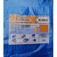 Тент синий 60гр/м2 3x4м	