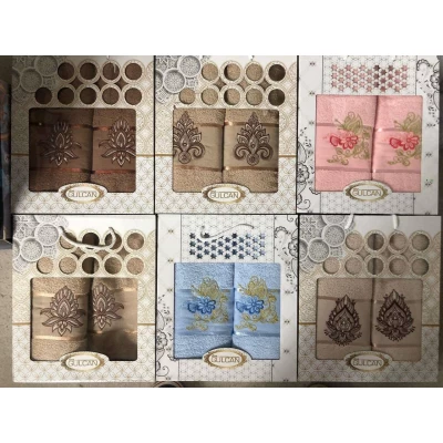 Набор полотенец 2-ка Gulcan Турция Набор полотенец 2-ка Gulcan Турция